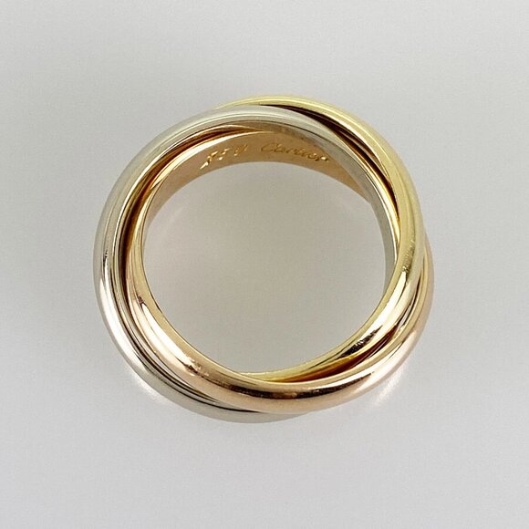 CARTIER Trinity MM Yellow gold Ring - Picture 12 of 14
